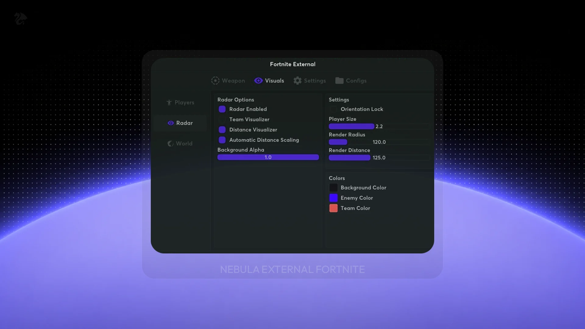 Nebula - Fortnite Private